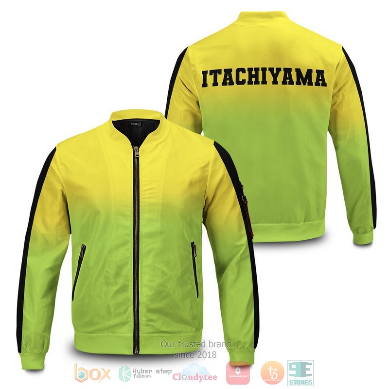 Haikyuu Itachiyama Bomber Jacket 3 Haikyuu Itachiyama Bomber Jacket 3