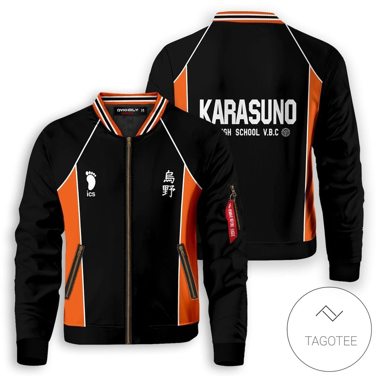 Haikyuu Karasuno Bomber Jacket Haikyuu Karasuno Bomber Jacket