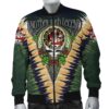 Hand or McClave Ireland Bomber Jacket - GD Irish Legend Shamrock V Tie-Dye A7 Bomber Jacket