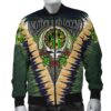 Hara or O'Hara Ireland Bomber Jacket - GD Irish Legend Shamrock V Tie-Dye A7 Bomber Jacket