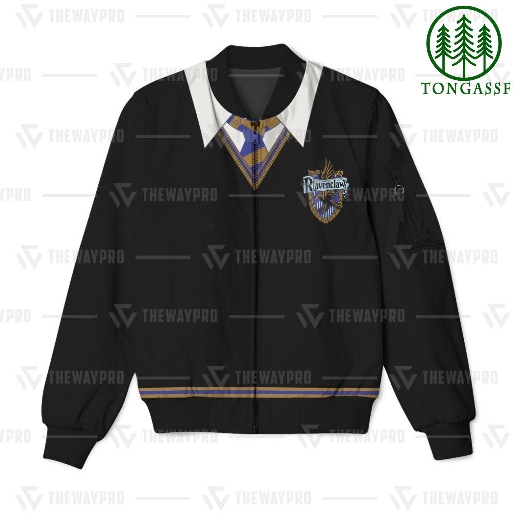 Harry Potter Ravenclaw uniform Bomber Jacket for Harry Potter lovers Bomber Jacket Harry Potter Ravenclaw uniform Bomber Jacket for Harry Potter lovers Bomber Jacket