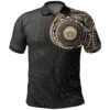 Hawaii Coat Of Arms Polo Shirt Polynesian Tattoo Golf Shirt A7