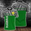 Hawaii Coat Of Arms Polynesian Horizontal Style Polo Shirt All Over Print