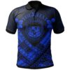 Hawaii Custom Personalised Polo Shirts - Blue Seal Polynesian Patterns - BN18
