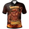 Hawaii Custom Personalized Polo Shirt - The Fire Knife Dance - BN29