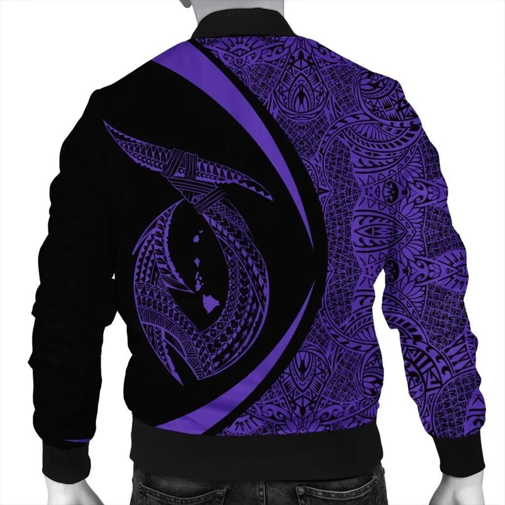 Hawaii-Fish-Hook-Polynesian-Bomber-Jacket-Circle-Style-Purple-AH-J4R-Bomber-Jacket-1