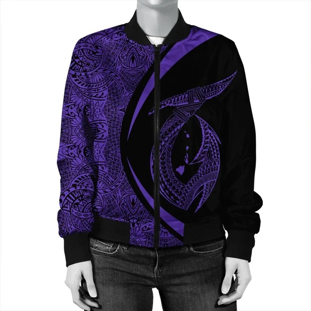 Hawaii-Fish-Hook-Polynesian-Bomber-Jacket-Circle-Style-Purple-AH-J4R-Bomber-Jacket-2