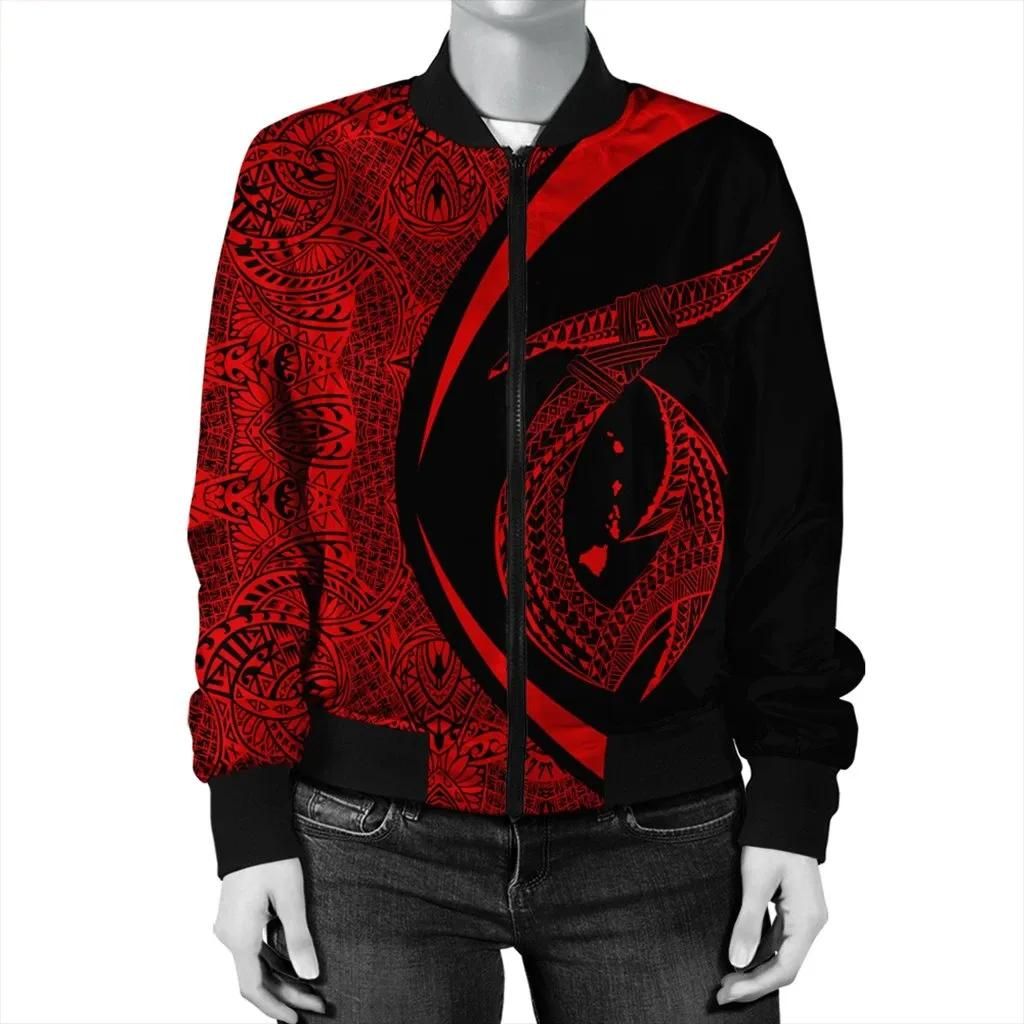 Hawaii-Fish-Hook-Polynesian-Bomber-Jacket-Circle-Style-Red-AH-J4R-Bomber-Jacket-2
