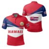 Hawaii Flag Polo Shirt - Reg Style - AH - J4