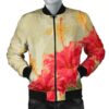 Hawaii Flower Hibiscus Bomber Jacket - AH - J4R Bomber Jacket