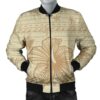 Hawaii Hibiscus Plumeria Kanaka Polynesian Vintage Bomber Jacket - AH - J4R Bomber Jacket