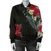 Hawaii Hibiscus Women's Bomber Jacket A7 Bomber Jacket