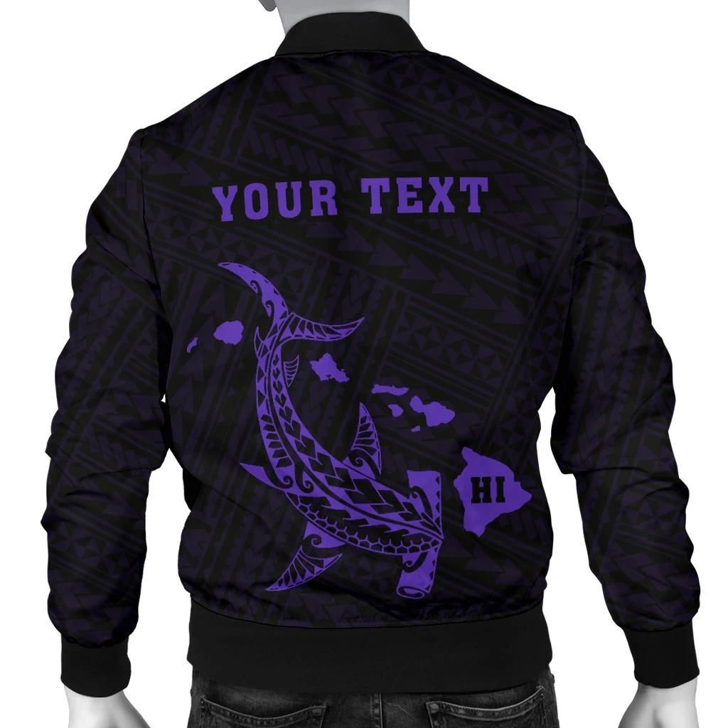 Hawaii-Kakau-Polynesian-Hammerhead-Shark-Map-Personalized-Mens-Bomber-Jacket-Purple-AH-J6-Bomber-Jacket-1
