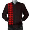 Hawaii Kakau Polynesian Three Turtles Map Personalized Men's Bomber Jacket - Red - AH - J6