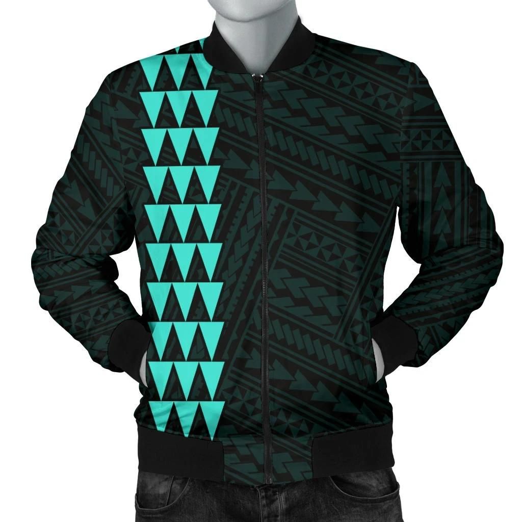 Hawaii Kakau Polynesian Three Turtles Map Personalized Men's Bomber Jacket - Turquoise - AH - J6 Bomber Jacket Hawaii Kakau Polynesian Three Turtles Map Personalized Men's Bomber Jacket - Turquoise - AH - J6 Bomber Jacket