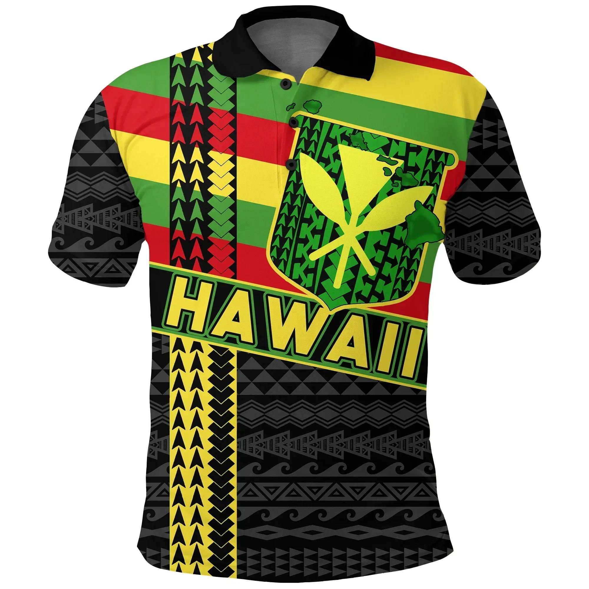 Hawaii Kanaka Maoli Polo Shirt Hawaii Kanaka Maoli Polo Shirt
