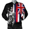 Hawaii King Flag Bomber Jacket - AH - J4R Bomber Jacket