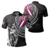 Hawaii King Flag Polynesian Polo Shirt - Tity Style - AH - J4