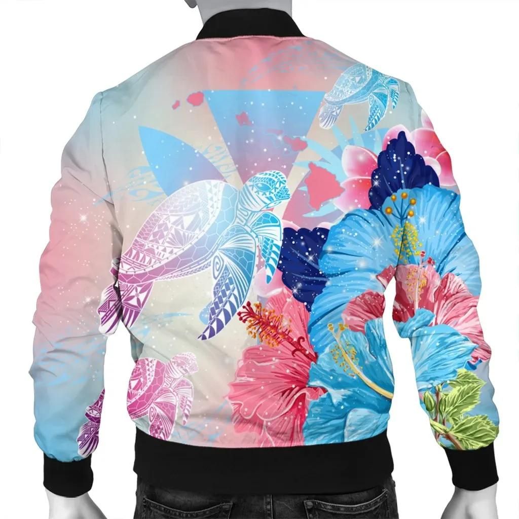 Hawaii-Map-Kanaka-Hibiscus-Polynesian-Turtle-Swimming-Bomber-Jacket-Sweet-Dream-Style-AH-J5R-Bomber-Jacket-1