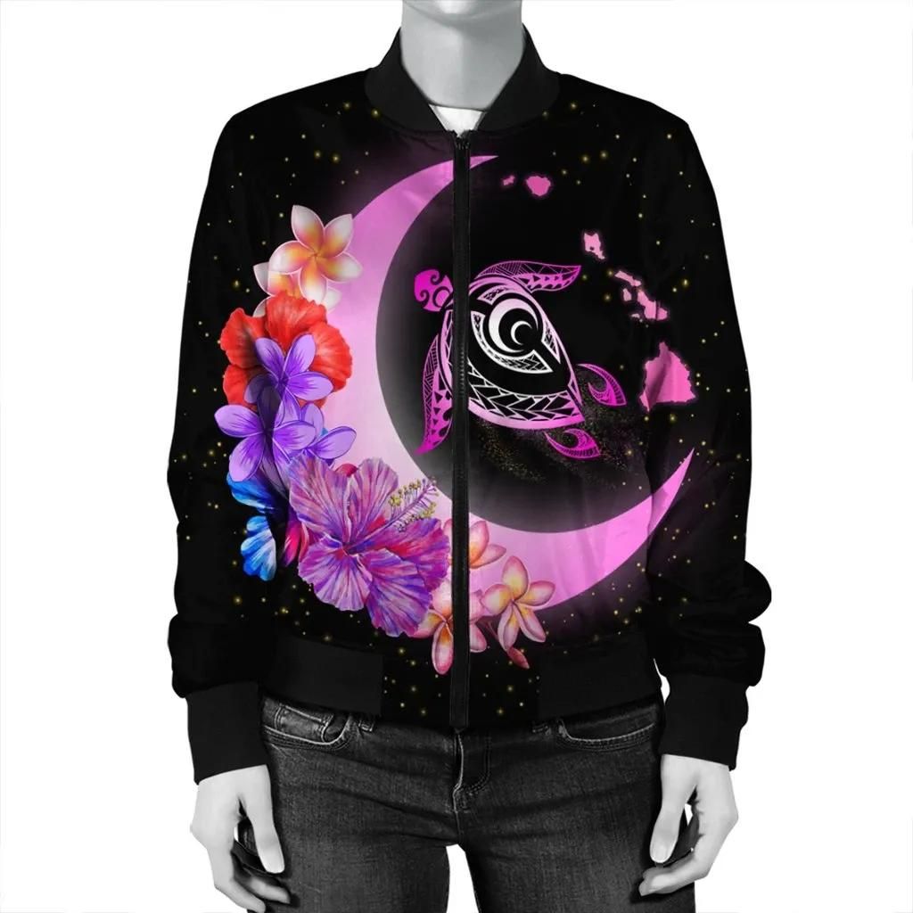 Hawaii-Map-Moon-Star-Turtle-Plumeria-Hibiscus-Bomber-Jacket-AH-J5R-Bomber-Jacket-2