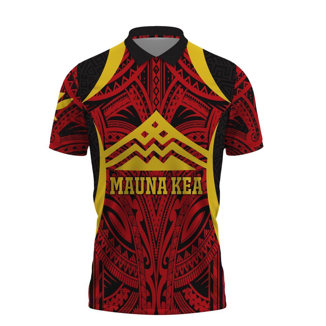 Hawaii Mauna Kea Special Tribal Cultural Colorful Polynesian Polo Shirt All Over Print Hawaii Mauna Kea Special Tribal Cultural Colorful Polynesian Polo Shirt All Over Print