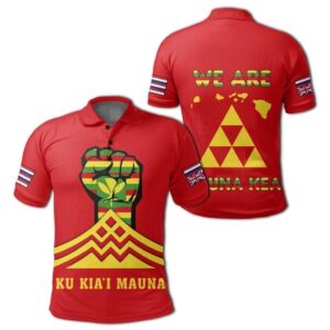 Hawaii Mauna Kea Strong Polo Shirt - AH J9