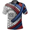 Hawaii Polo Shirt- Hawaii Lauhala Polynesian A24