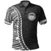Hawaii Polo Shirt - Polynesian Patterns And Map - BN01