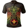 Hawaii Polo Shirt - Reggae Kanaka Maoli Turtle Manta Ray - BN18
