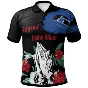 Hawaii Polo Shirt - The Hawaii Legend Of Surfing - BN29