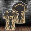 Hawaii Polynesian Gold In Style Color Polo Shirt All Over Print