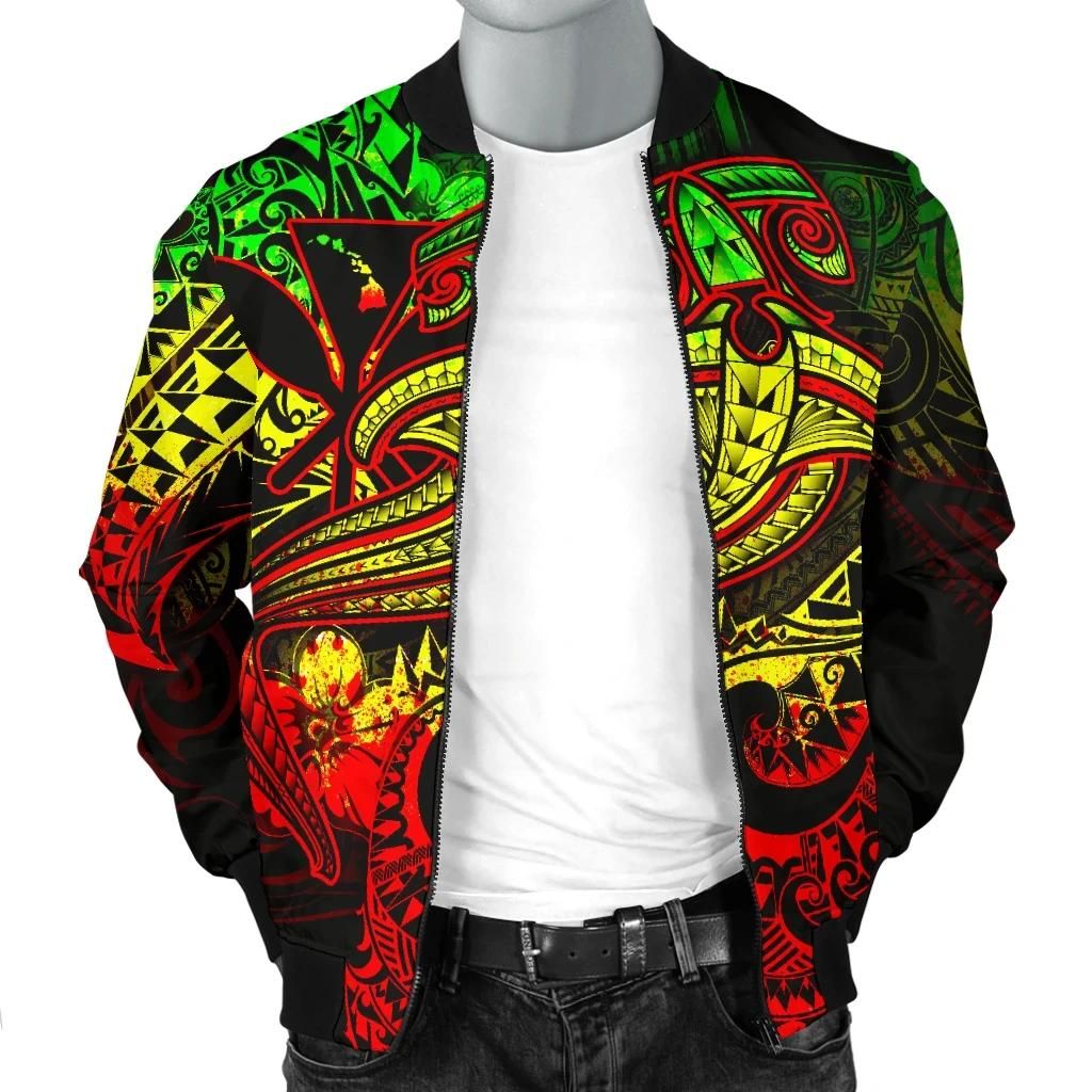 Hawaii-Polynesian-Mens-Bomber-Jacket-Kanaka-Maoli-Reggae-Shark-Polynesian-Tattoo-BN18-Bomber-Jacket-2