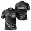 Hawaii Polynesian Polo Shirt - Frida Style - AH J9
