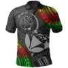 Hawaii Polynesian Polo Shirt - Kanaka Maoli Hawaiian Map - BN18