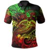 Hawaii Polynesian Polo Shirt - Kanaka Maoli Reggae Shark Polynesian Tattoo - BN18