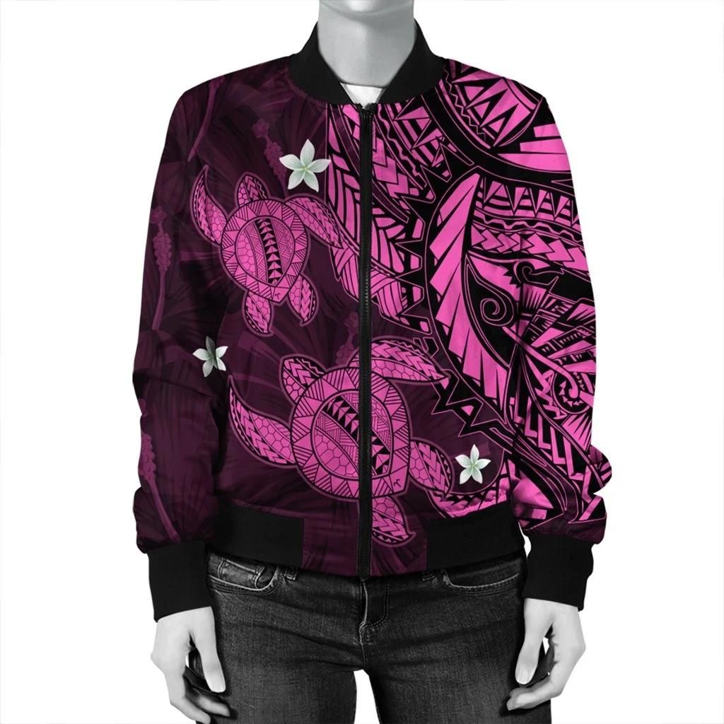 Hawaii-Polynesian-Turtle-Hibiscus-Bomber-Jacket-Pink-AH-J4R-Bomber-Jacket-2