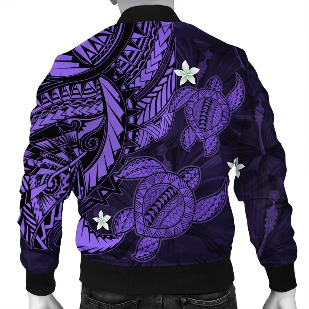 Hawaii-Polynesian-Turtle-Hibiscus-Bomber-Jacket-Purple-AH-J4R-Bomber-Jacket-1