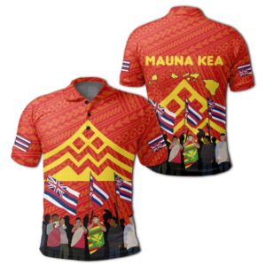 Hawaii Protectors - Mauna Kea Polynesian Polo Shirt - AH J9