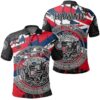 Hawaii State Polo Shirt My Blood - AH - J1