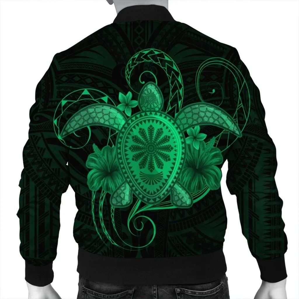 Hawaii-Turtle-Hibiscus-Polynesian-Bomber-Jacket-Full-Style-Green-AH-J4R-Bomber-Jacket-1