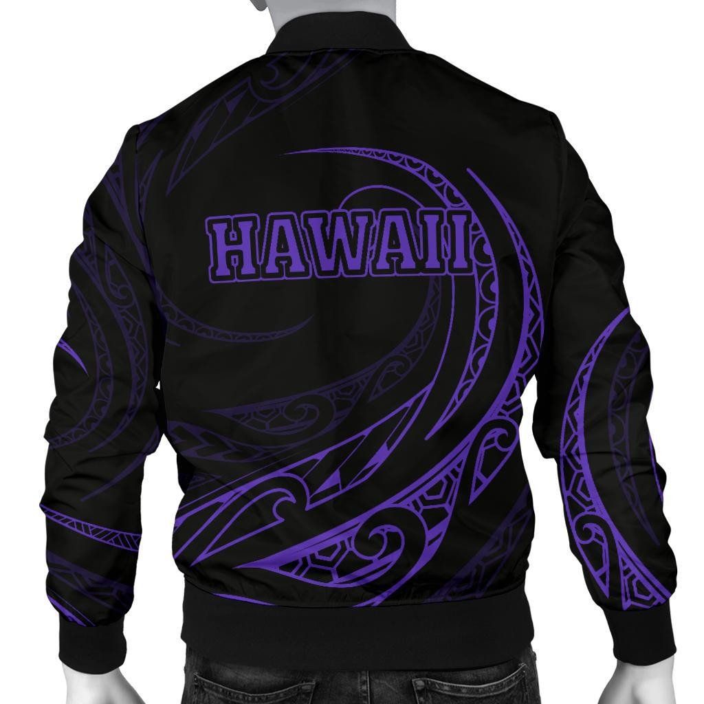 Hawaii-Turtle-Map-Polynesian-Mens-Bomber-Jacket-Purple-Frida-Style-AH-J9-Bomber-Jacket-1