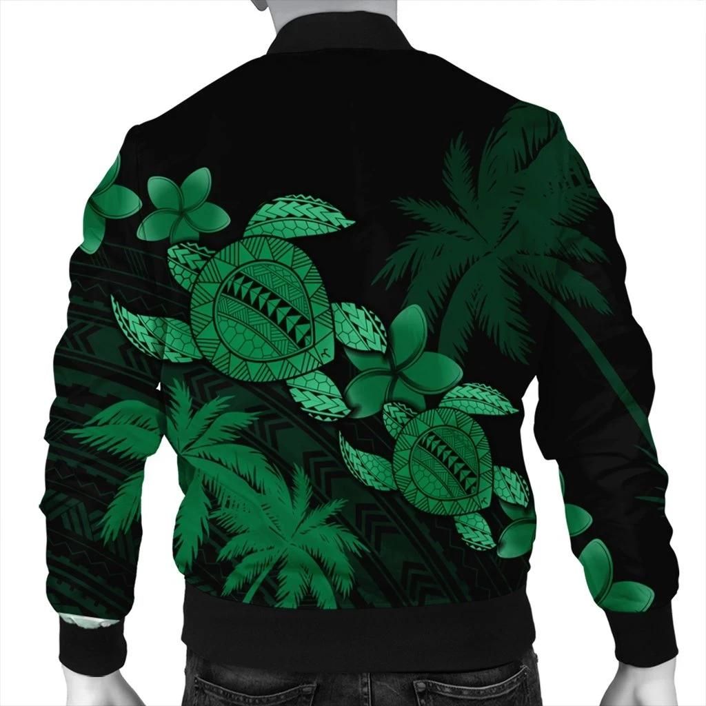 Hawaii-Turtle-Plumeria-Coconut-Tree-Polynesian-Bomber-Jacket-Green-AH-J4R-Bomber-Jacket-1