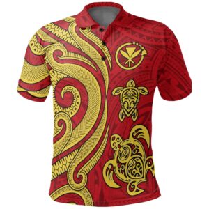 Hawaii Turtle Polo Shirt