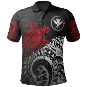 Hawaii Turtle Polo Shirt