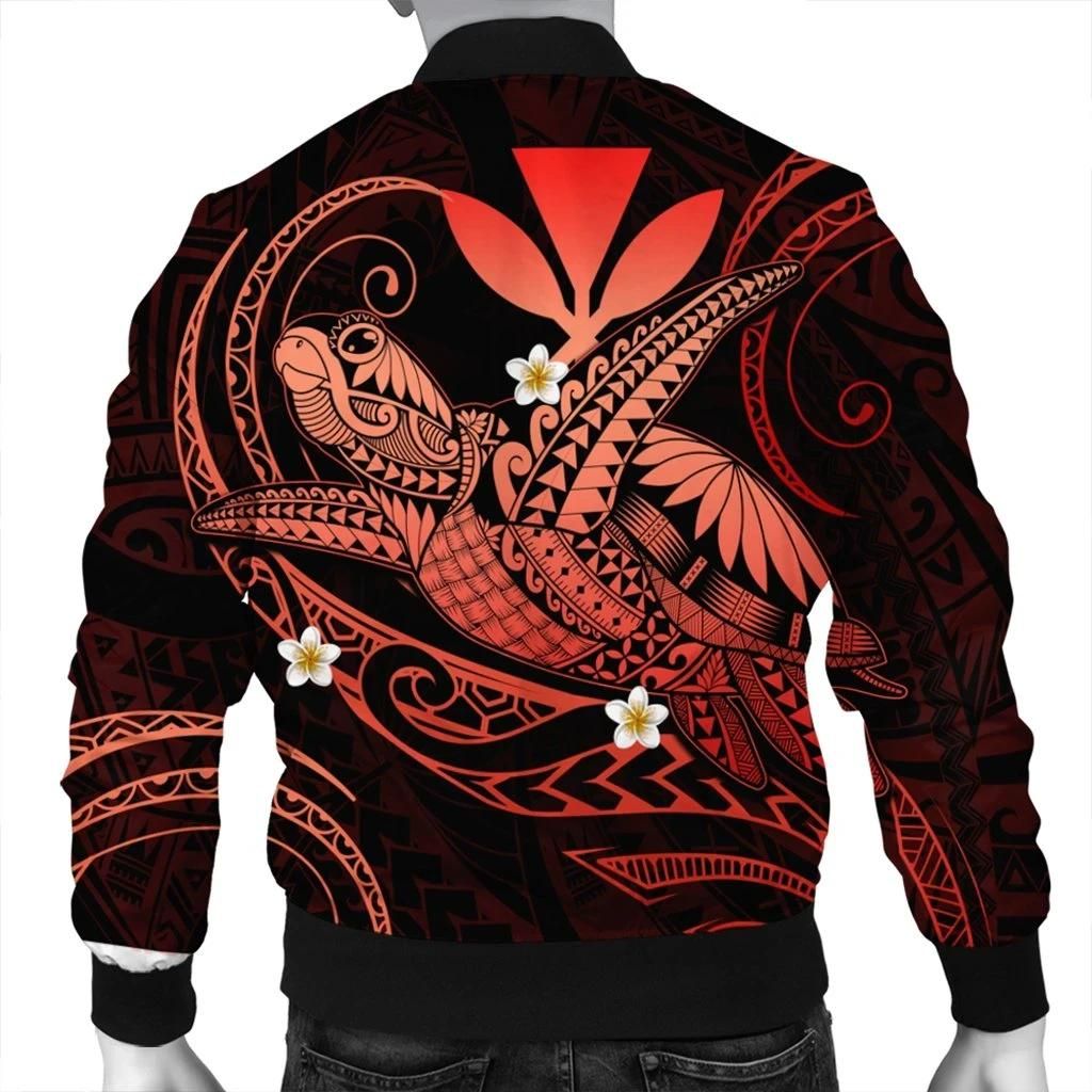 Hawaii-Turtle-Polynesian-Bomber-Jacket-Nane-Style-Red-AH-J4R-1