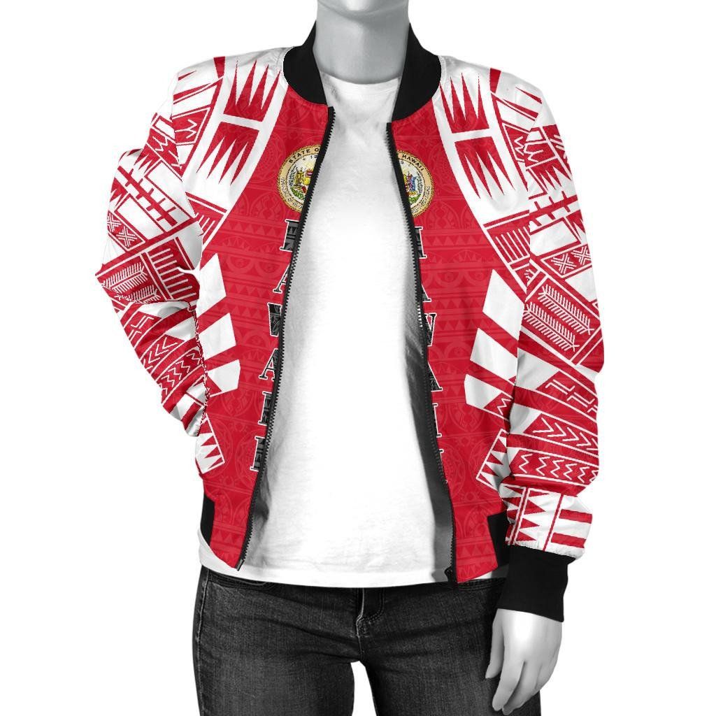 Hawaii-Women-Bomber-Jacket-Polynesian-Tattoo-Flag-BN0110-Bomber-Jacket-2