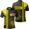 Hawaii Yellow Polo Shirt- Boba Style - AH - J14