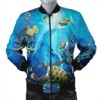 Hawaiian Animal Ocean Bomber Jacket - AH - K5 Bomber Jacket
