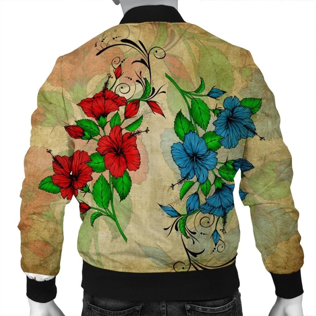Hawaiian-Blue-And-Red-Hibiscus-Polynesian-Bomber-Jacket-AH-JR-Bomber-Jacket-1