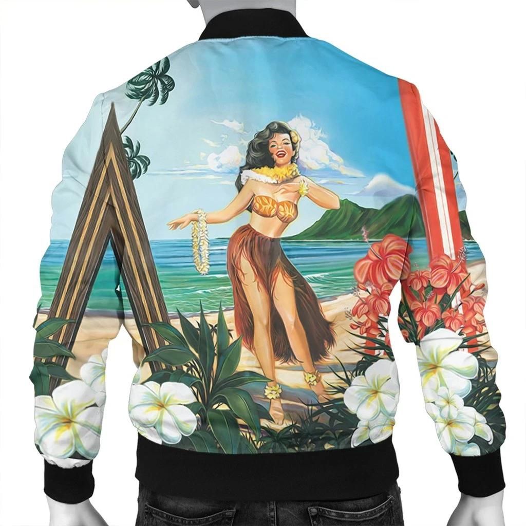 Hawaiian-Hibiscus-Aloha-Hula-Girl-Dance-On-The-Beach-Bomber-Jacket-AH-JR-Bomber-Jacket-1